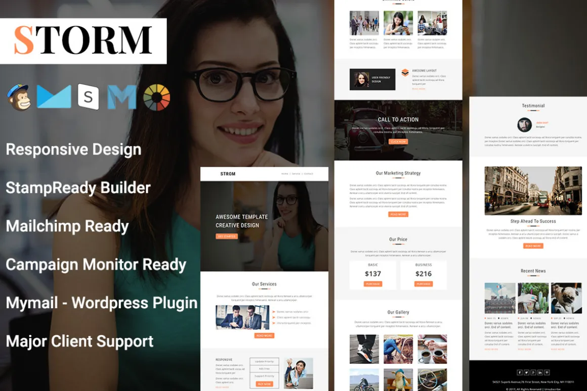 Storm - Responsive Email Template