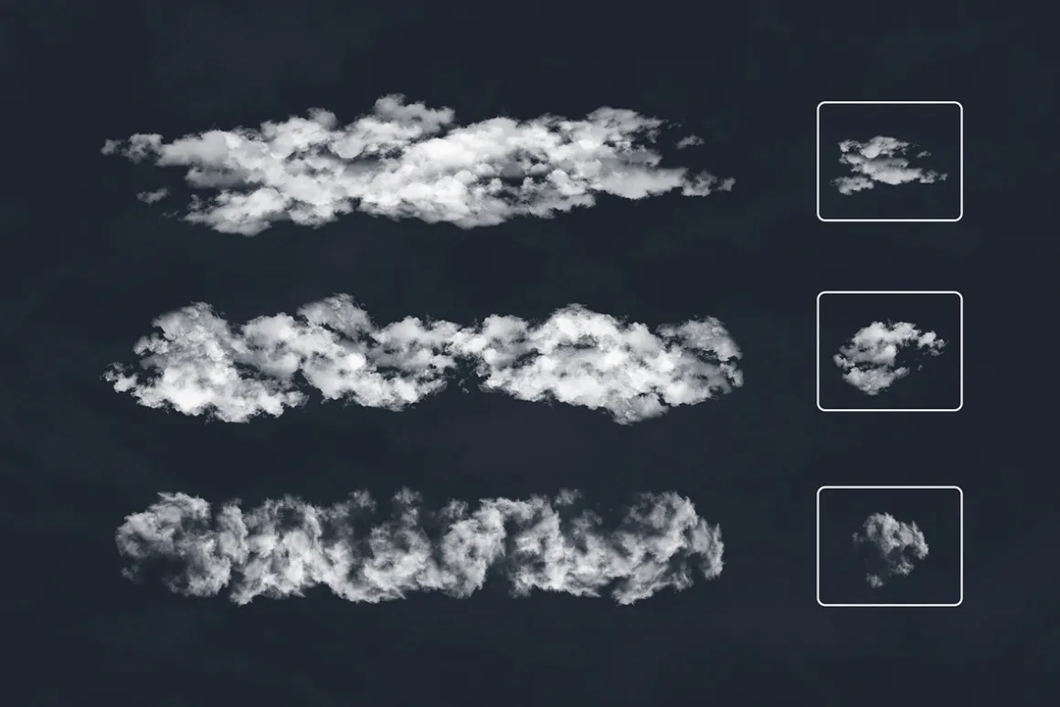 Stormy clouds Brushes