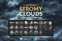 Stormy clouds Brushes