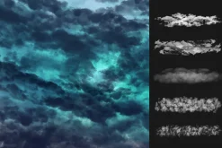 Stormy clouds Brushes