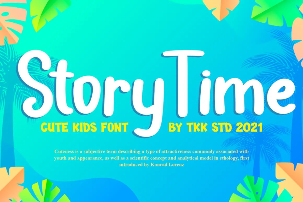 Storytime - Kids Font