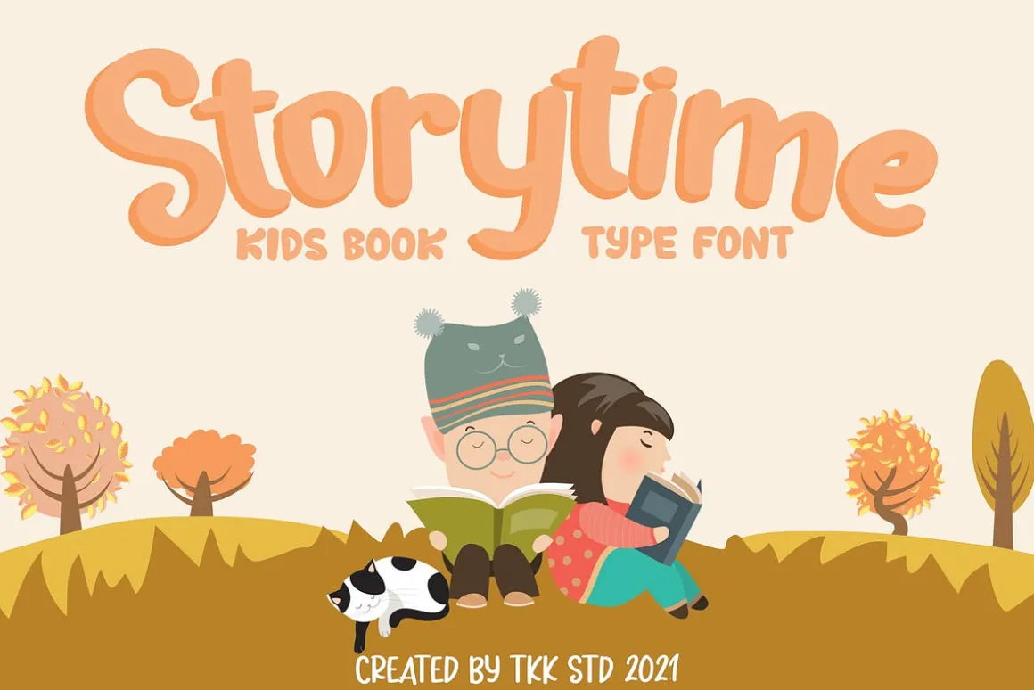 Storytime - Kids Font