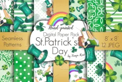 St.Patrick's Day Seamless Patterns