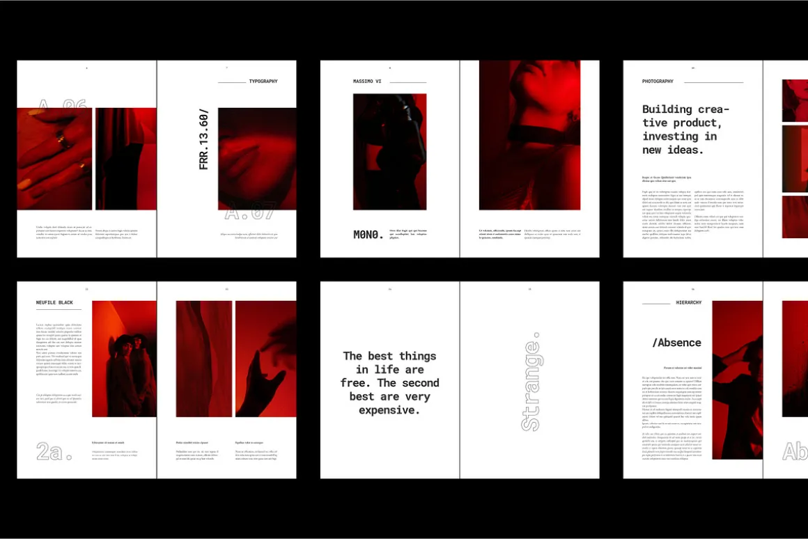 STRANGE Editorial Lookbook