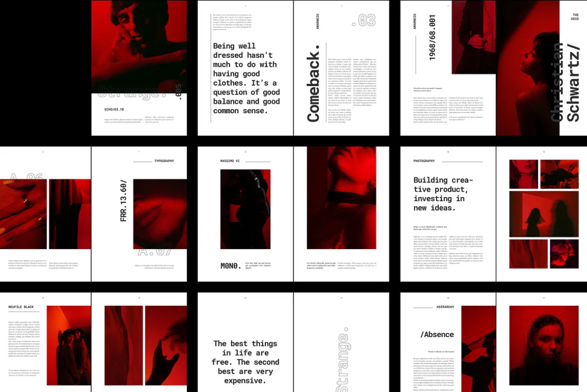 STRANGE Editorial Lookbook