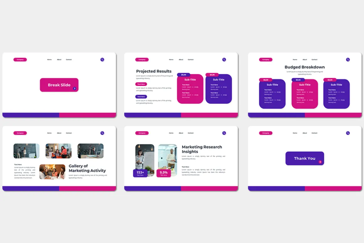 Strategic Marketing - Google Slides