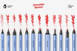 Streamline Markers for Procreate