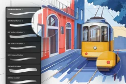 Streamline Markers for Procreate