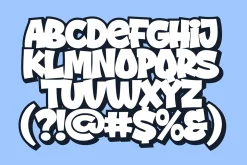 Street Drips - Graffiti Cartoon font
