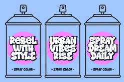 Street Drips - Graffiti Cartoon font