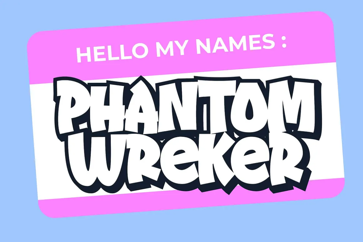 Street Drips - Graffiti Cartoon font
