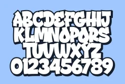 Street Drips - Graffiti Cartoon font