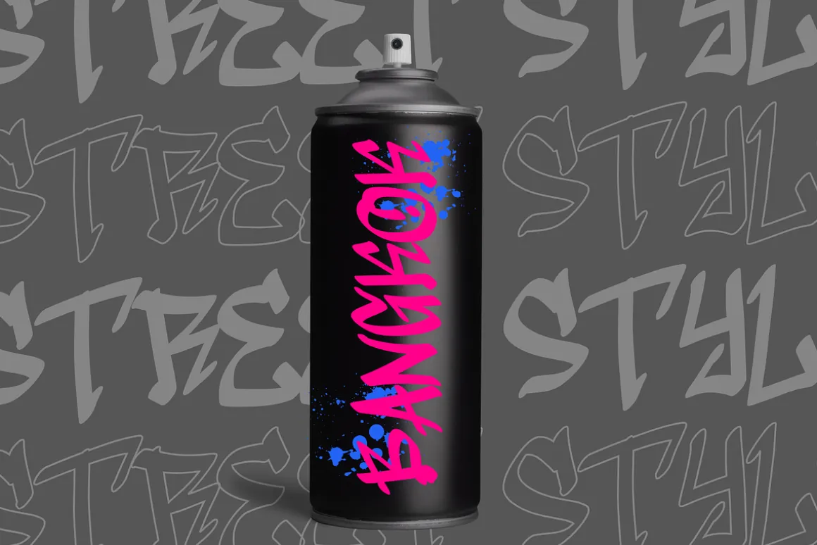 Street Stoke is Graffiti font