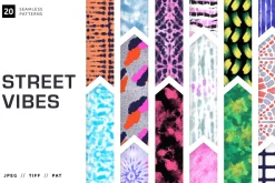 STREET_VIBES Seamless Patterns