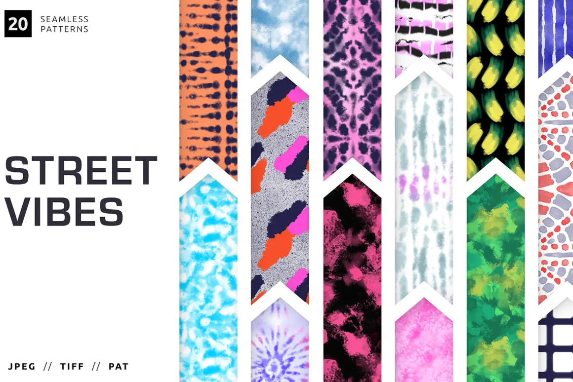 STREET_VIBES Seamless Patterns