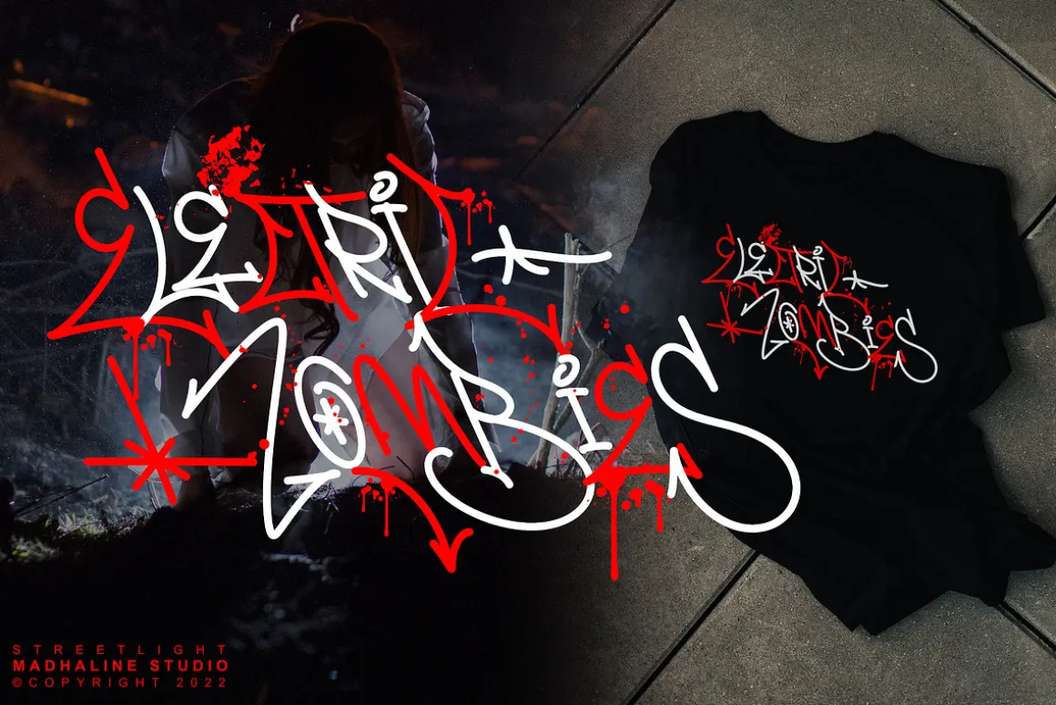 Streetlight | Graffiti Font