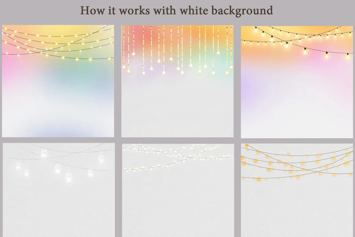 String Lights Clipart
