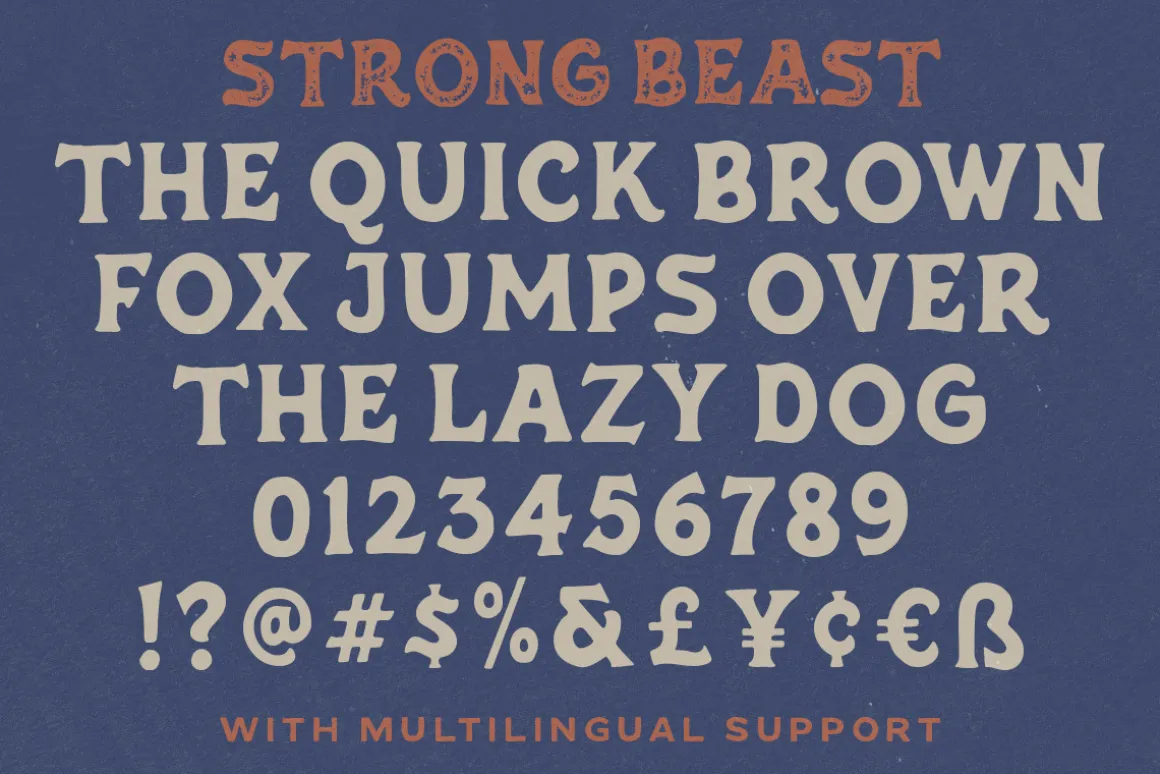 Strong Beast + Extras!