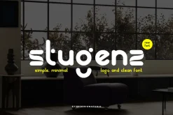Stugenz - Minimal & Rounded Font