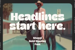 Stuggi – Modern Display Font