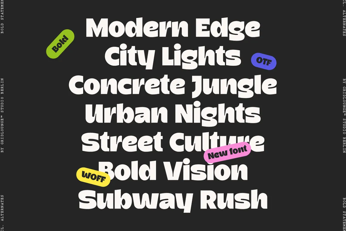 Stuggi – Modern Display Font