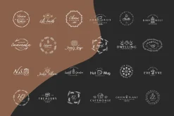 380 Stylish & Minimal Logos
