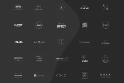380 Stylish & Minimal Logos