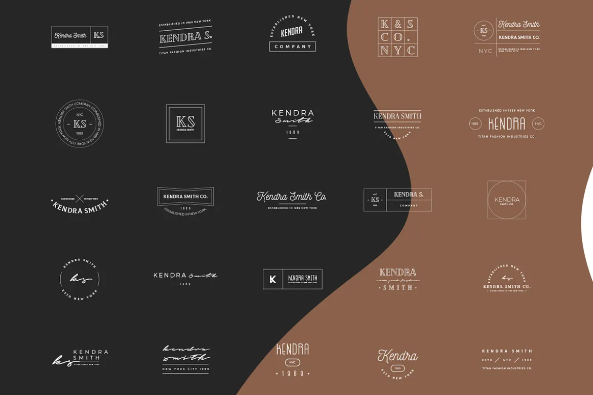 380 Stylish & Minimal Logos