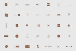 380 Stylish & Minimal Logos