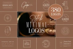 380 Stylish & Minimal Logos