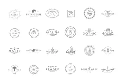 380 Stylish & Minimal Logos