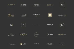 380 Stylish & Minimal Logos