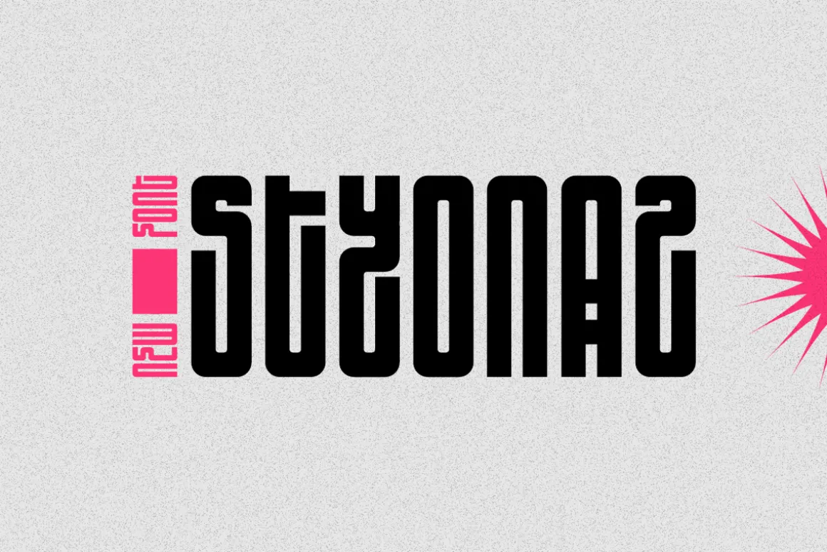 Styonaz - Futuristic Techno Font