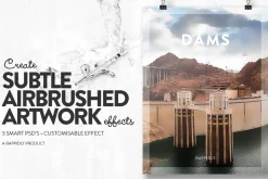 Subtle Airbrushed Artwork effect