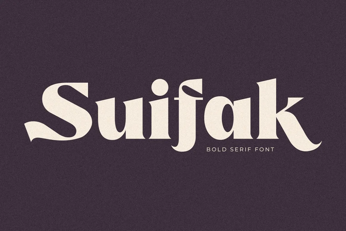 Suifak Bold Serif Font