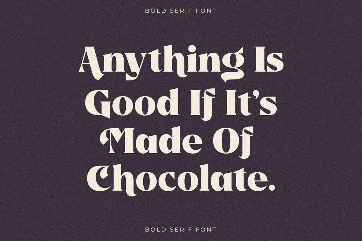 Suifak Bold Serif Font