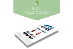 Suit Clothing Fashion Shopify Theme