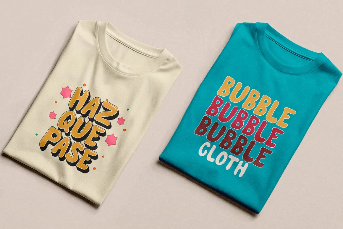 Sumbin Pamfao | Bubble Font Display