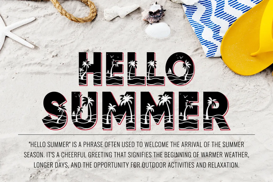 Summer Beach Font