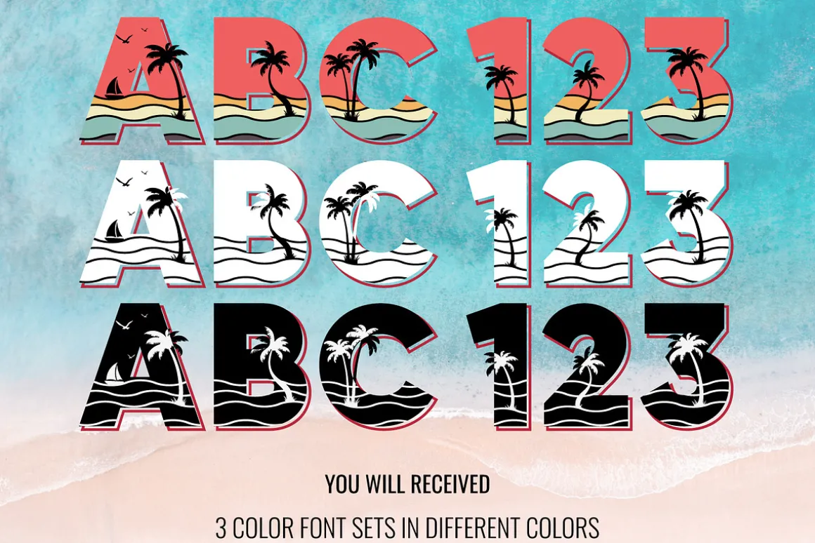Summer Beach Font