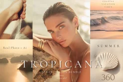 890 Summer Beach Stock Images Bundle