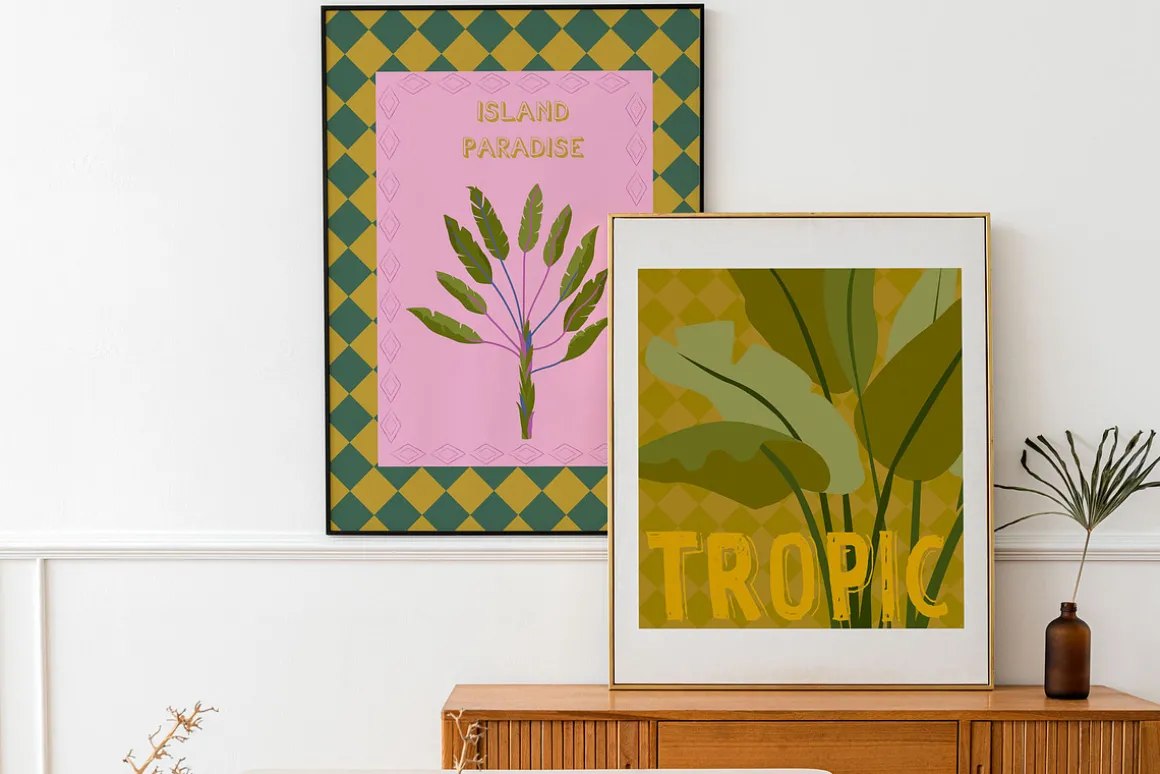 Summer Coast. Positive Posters.