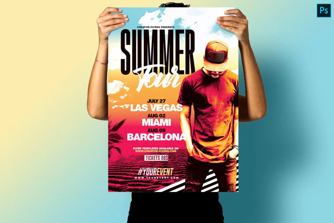 Summer Festivals Posters