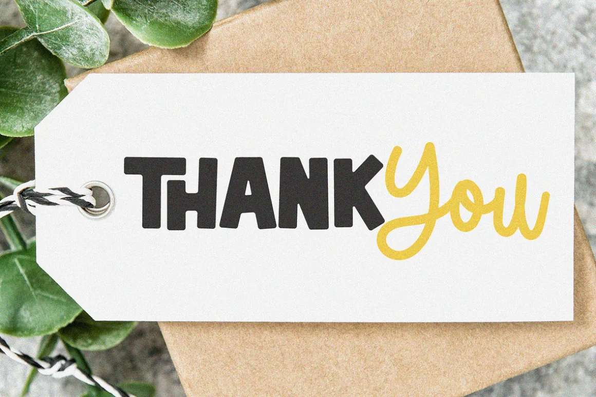 Summer Fresh - Chunky Font Duo