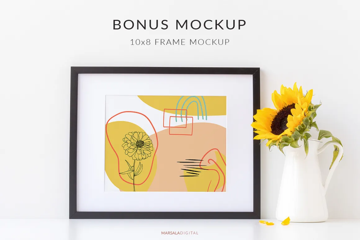 Summer Line Art Handdrawn Icons