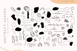 Summer Line Art Handdrawn Icons