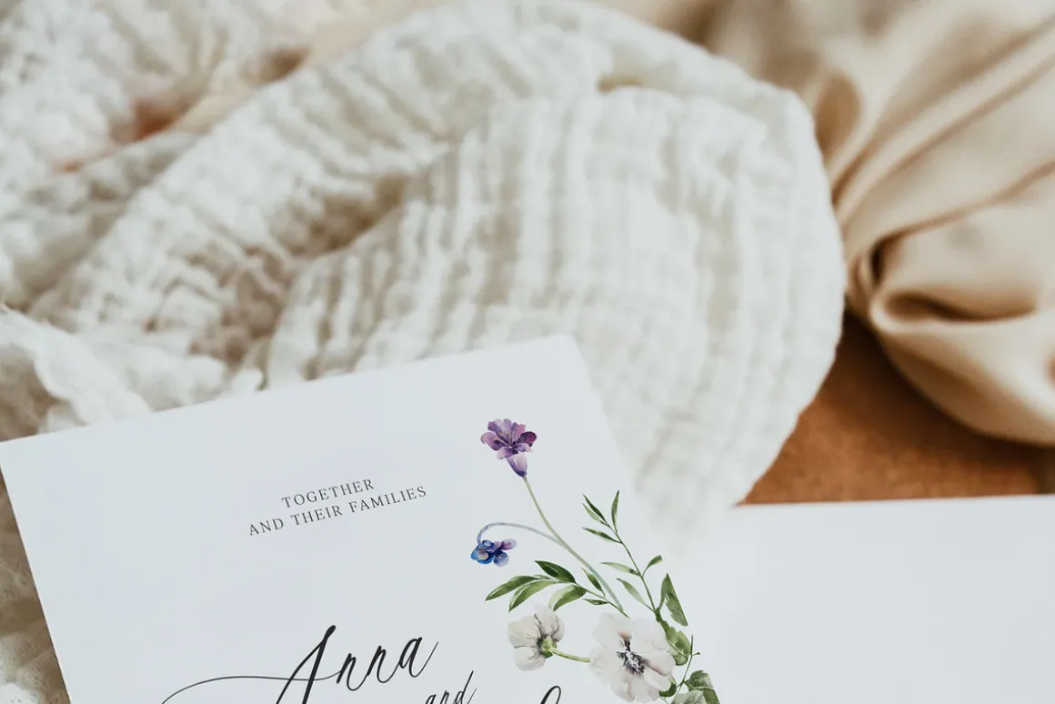 Summer Melody Watercolor Flowers