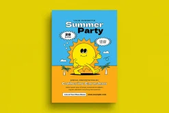 Summer Party Event Flyer