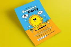 Summer Party Event Flyer