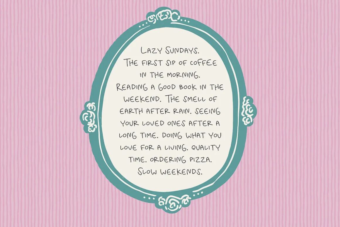 Summer Playlist Fonts & Doodles